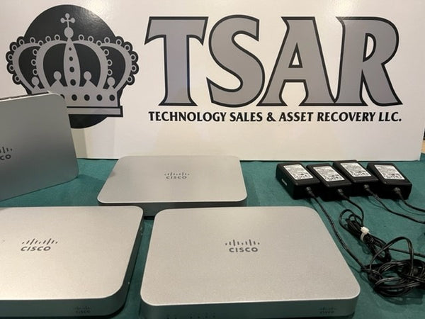 Cisco Meraki MX60 Cloud Managed security appliance w/ power