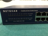 Netgear JGS524 v2 24 Port Gig Switch with Rack Mounts