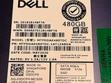 Dell 3DCP0 480GB 6Gbps SATA SSD Enterprise Class Hard Drive 5 hours 100% rating