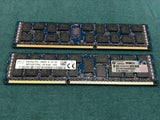 HP 500205-071 8GB 2Rx4 PC3-10600R (Hynix HMT31GR7CFR4C-H9) DIMMs **Lot of six**