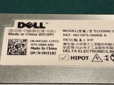 One Pair of Dell H318J 500W Power Supplies for Dell R410