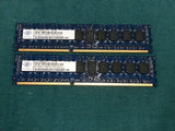 Lot of Eight Nanya NT4GC72B8PB0NL-CG 4GB 2Rx8 PC3-10600R Server DIMMs