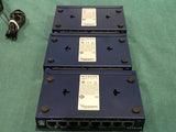 Netgear GS108 V3 8 Port Gig Switch with Power Supplies ***Lot of Three***