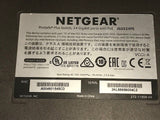 Netgear JGS524PE 24 port 10/100/1000 Switch, (12 PoE, 100W budget) W/ Rack Mnts!