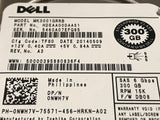 Dell NWH7V 300GB 15K 2.5" SAS Hard Drive (MK3001GRRB) w/ KG7NR Sled *Lot of Two*