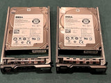 Dell PGHJG 300GB 10K 2.5" SAS Hard Drive (ST300MM0006) ***Lot of two***