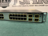 Cisco WS-C3750G-24TS-S1U 24 port 10/100/1000 Switch w/ Rack mounts